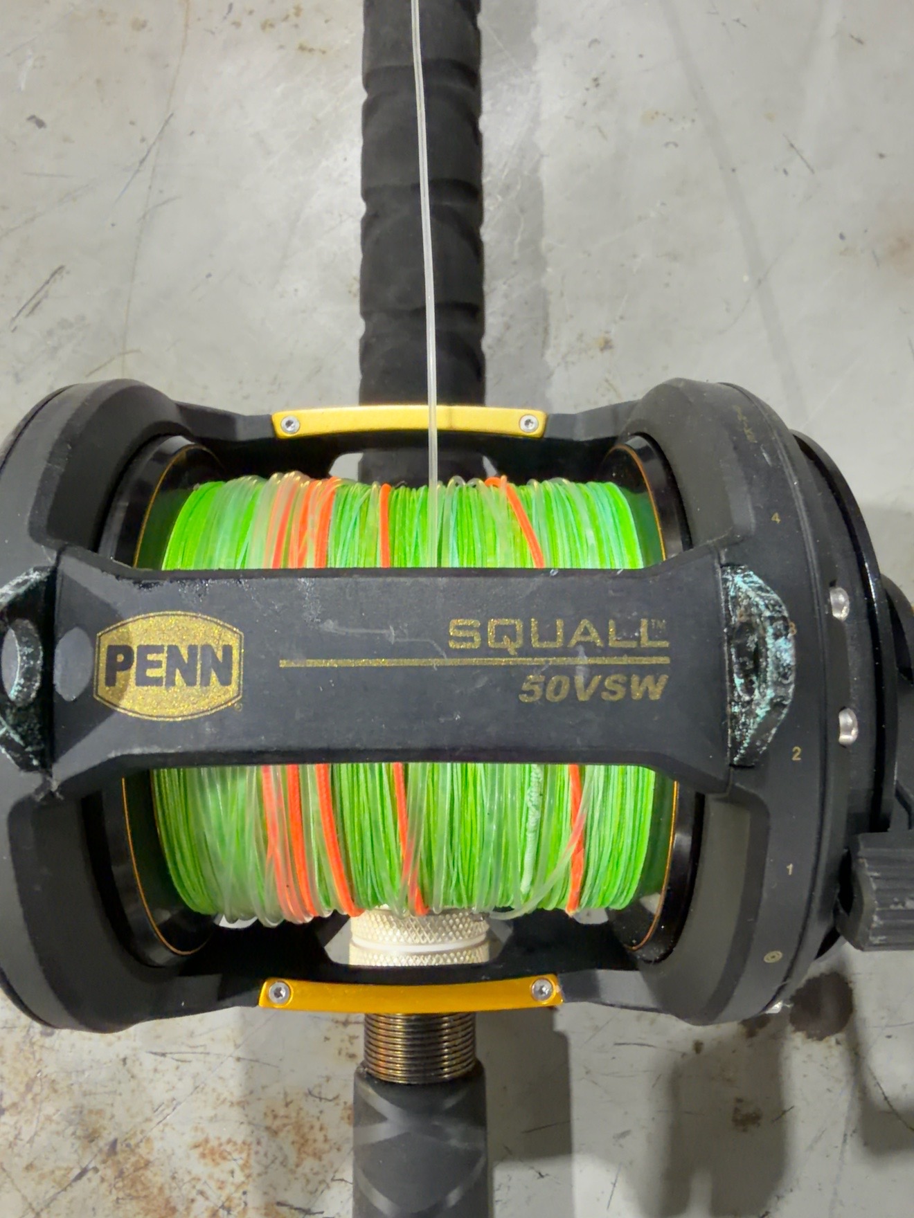 PENN Squall 50VSW / EatMyTackle Roller Rod Combo photo 3
