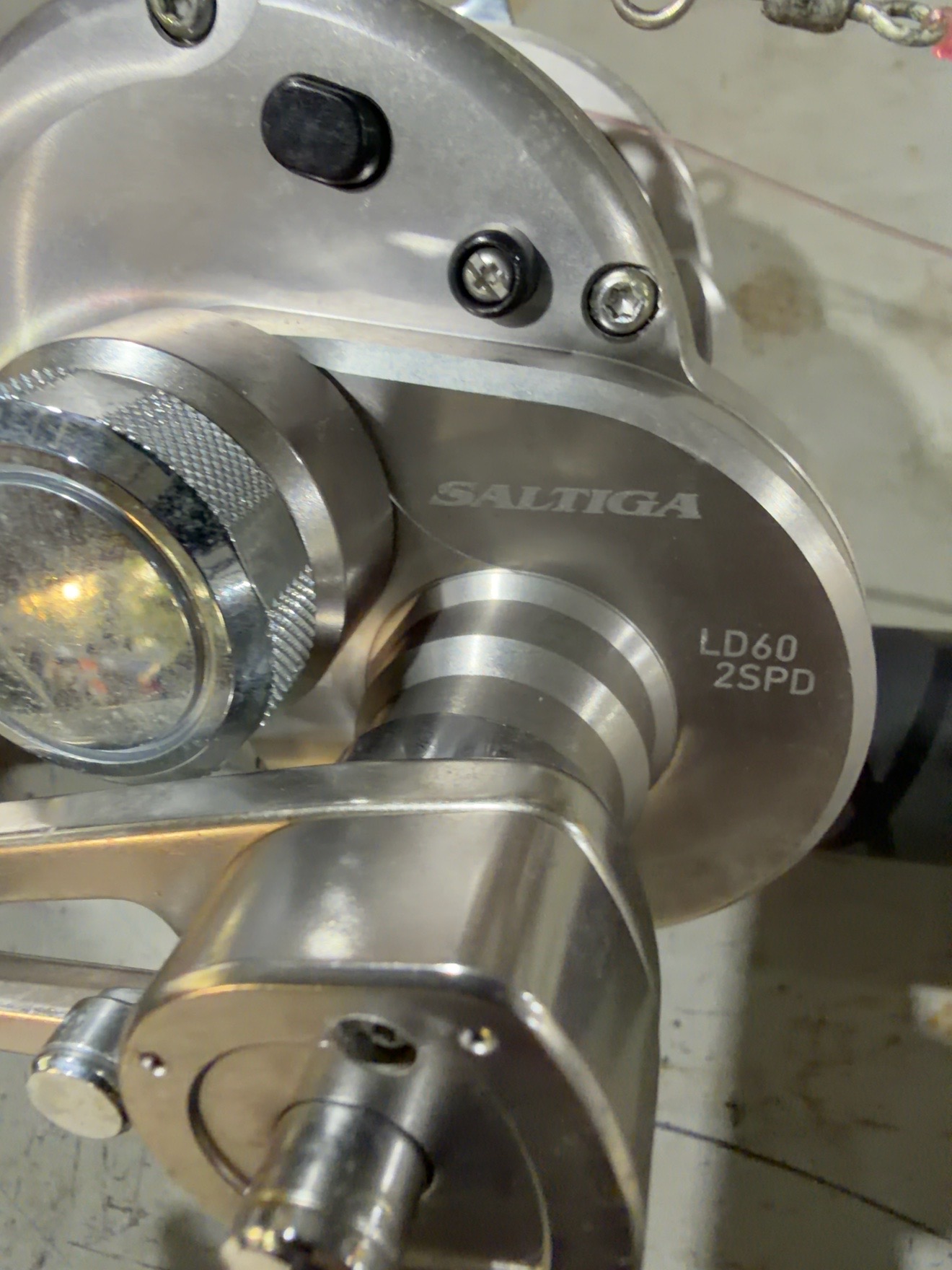 Daiwa Saltiga LD60 2SPD / Power Master PM-80 Combo Set photo 2